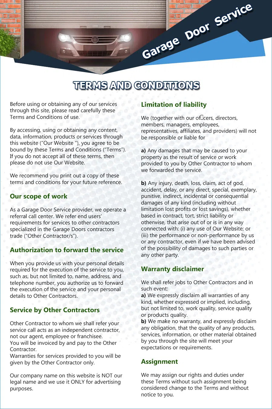 United Garage Door Fanwood, NJ 908-441-8257